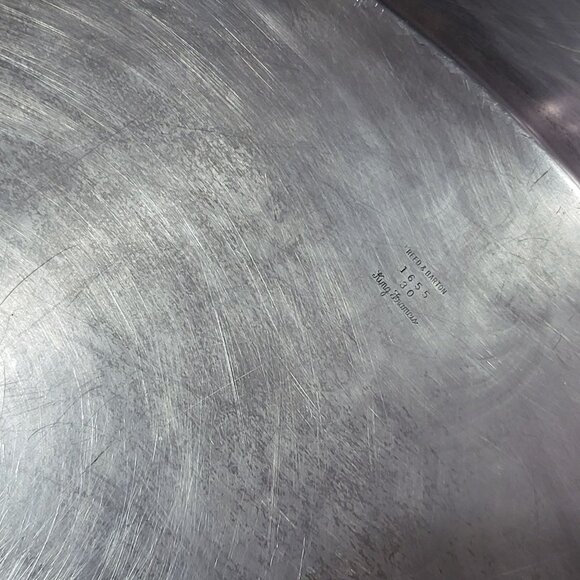 Reed & Barton King Francis Large Handled Metal Serving Tray Silverplate - Picture 10 of 16